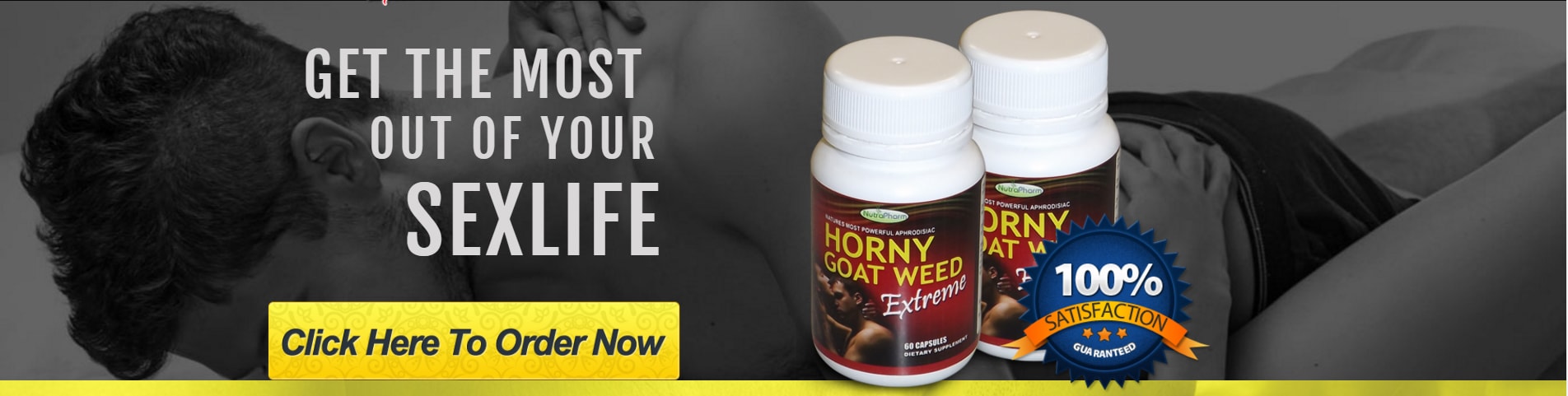 Horny Goatweed Extreme - Natural Powerful Aphrodisiac for Men and Women For Australia,Canada,UK,USA,New Zealand