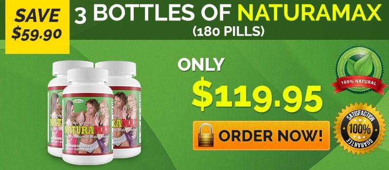 3 Bottle Naturamax Capsules In Australia,Canada,UK,USA,New Zealand - 180 Pills