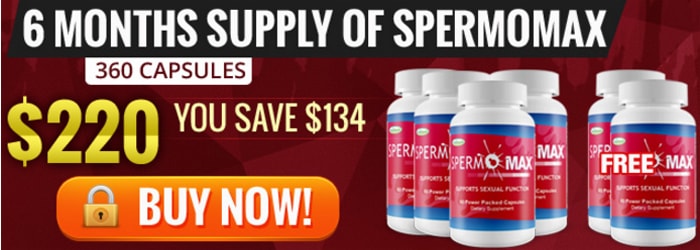 1 Month Supply Of Spermomax In Australia,Canada,UK,USA,New Zealand - 360 Capsules 220$ You Save 134$