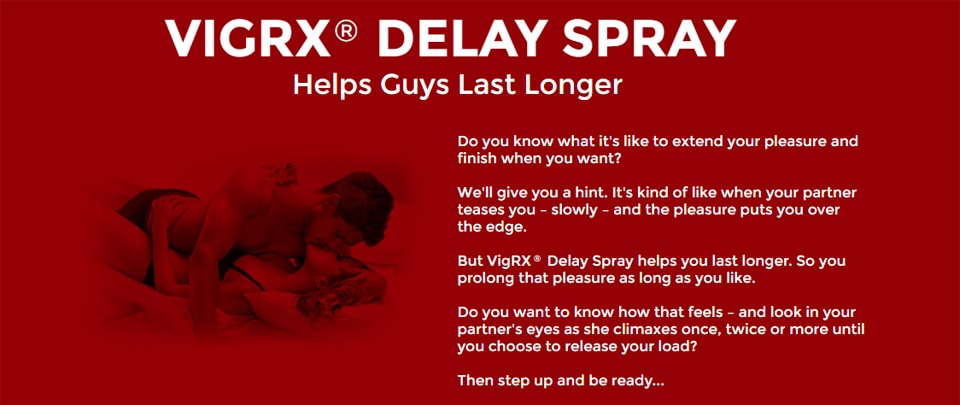 VigRx Delay Spray In Australia,Canada,UK,USA,New Zealand